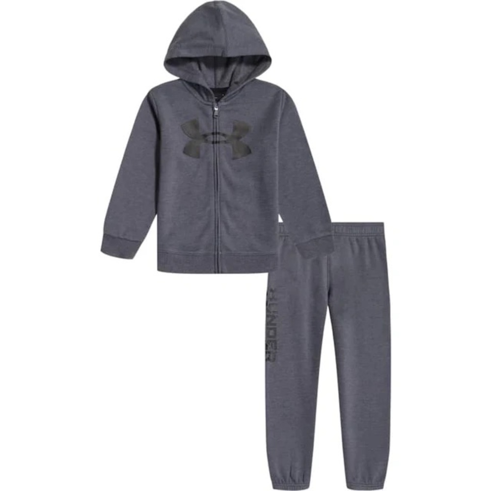 Under Armour Boys Sweatsuit Boys Size 6 Hoodie Seatpants Joggers Outfit UA